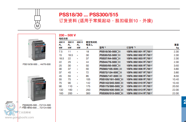 ABBܛ(jng) PSS 18/30-500L Ʒ(yng)